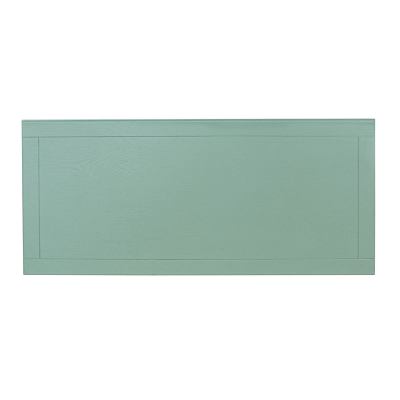 3 Drawer Storage Cabinet With Hollow Carved Design And Metal Handles, Chest For Entryway, Living Room Or Bedroom - Light Green