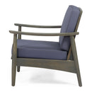 Emmry - Outdoor Acacia Wood Club Chair