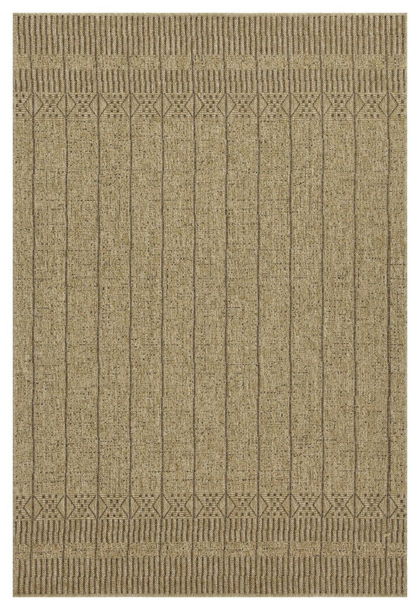 Earth - 5'3" X 7'3" Indoor / Outdoor Area Rug - Mocha / Natural