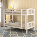 Solid Construction Bunk Bed With Ladder