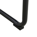 Modern dining chairs with faux leather upholstered seats - dining room chairs with metal legs, suitable for kitchen, living room, bedroom, dining room side chairs, set of 6 pieces (white+PU leather)