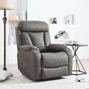 Lift Chair Recliner Power Remote Control Recliner Sofa Relax Soft Chair Anti - Skid Australia Cashmere Fabric Furniture Living Room - Dark Gray