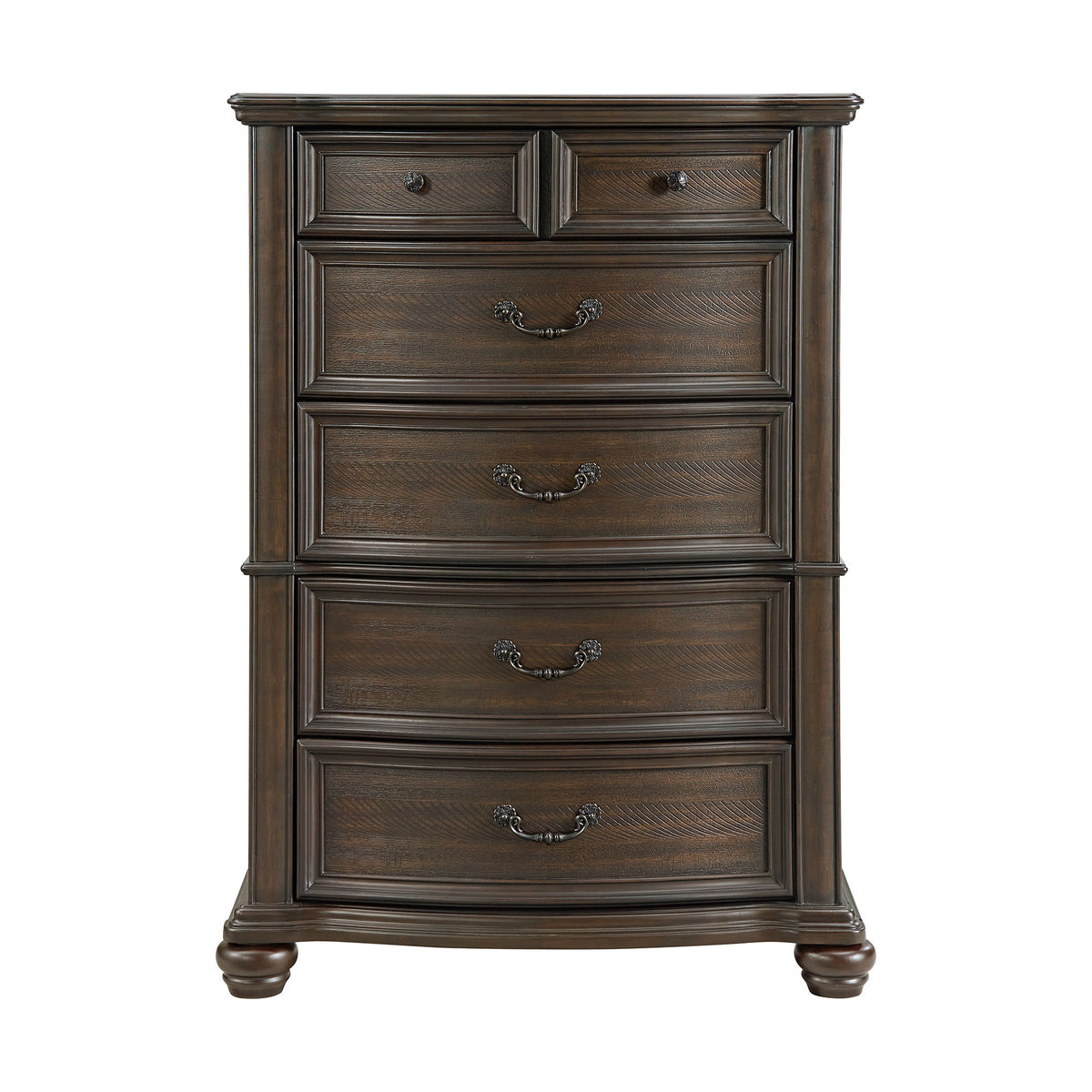 Brunswick 5-Drawer Chest in Mahogany by Elements International, view 5