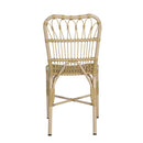 Outdoor Wicker Patio Dining Chairs Set With Durable Frame And Rattan Weave