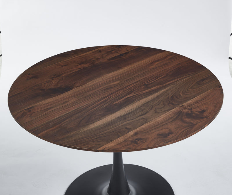 Tulip Table Mid-Century Dining Table With Round MDF Table Top, Pedestal Dining Table, End Table Leisure Coffee Table