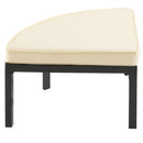 Outdoor Sectional Sofa Set Patio Seating Group With Cushions