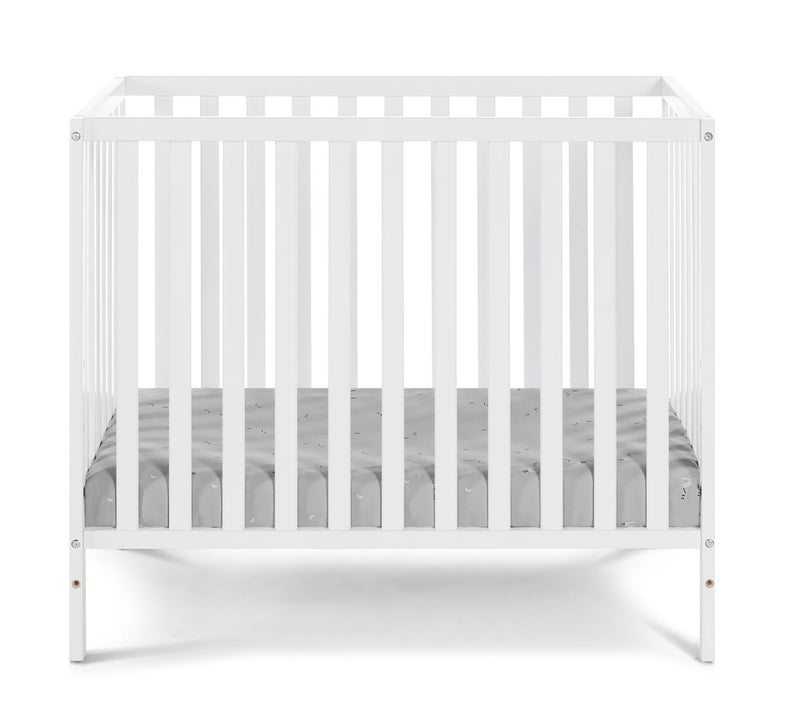 Palmer - 3-in-1 Convertible Mini Crib Baby With Mattress Pad