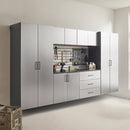 Astro Series - Metal Wall Mounted Storage Cabinet With Soft Closing Drawers