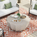 Modern Round Coffee Table For Indoor / Outdoor