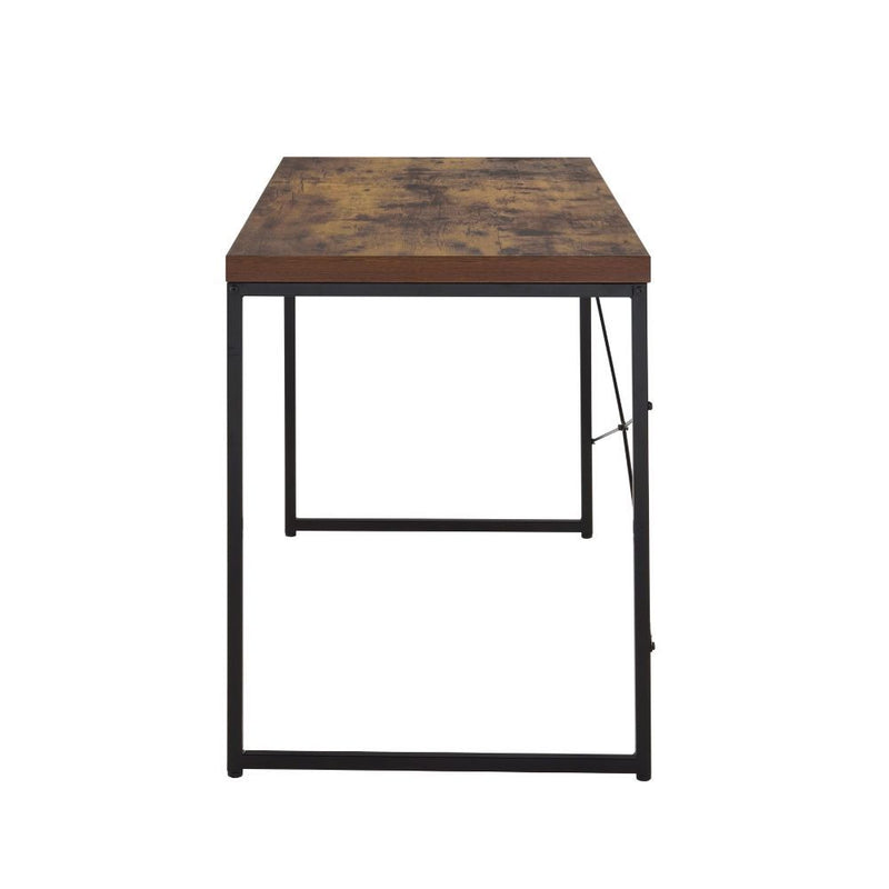 Bob - Desk - Weathered Oak & Black