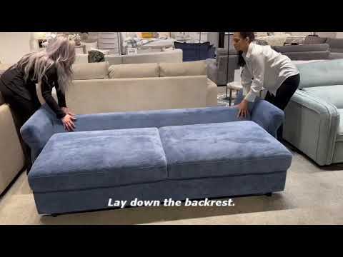Haran - Sofa With Sleeper - Beige