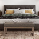 Milltown - Upholstered Ottoman Bench