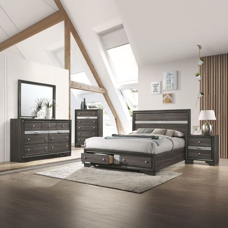 Naima - Nightstand - Atlantic Fine Furniture Inc