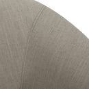 Contemporary Swivel Glider Chair With 360 Degree Rotation