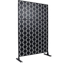 Outdoor & Indoor Metal Privacy Freestanding Decorative Screen