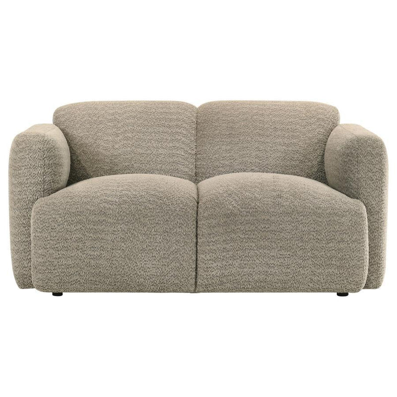 Dorset - Upholstered Round Track Arm Sofa Set