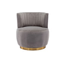 360 Degree Swivel Cuddle Barrel Accent Sofa Chair
