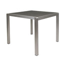 Outdoor Square Dining Table With Aluminum Frame
