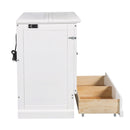 Solid Pine Murphy Bed Chest Cube Cabinet Bed With Charging Station And Large Storage Drawer For Home Office Or Small Room