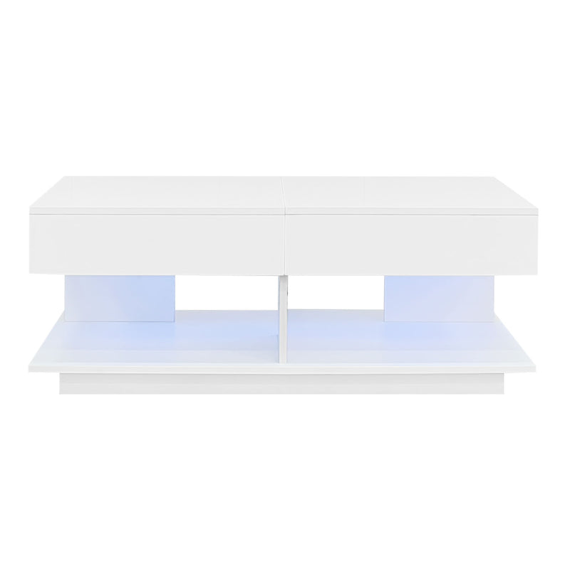 Multifunctional Adjustable Coffee Table With Hidden Storage Space For Living Room