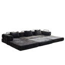 Convertible Floor Sofa Bed, Boneless Modular Sectional Sofa For Living Room