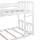 Solid Construction Bunk Bed & Ladder