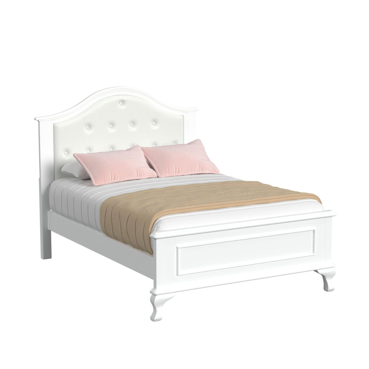 Jesse Panel Bedroom Set in White by Elements International, view 5