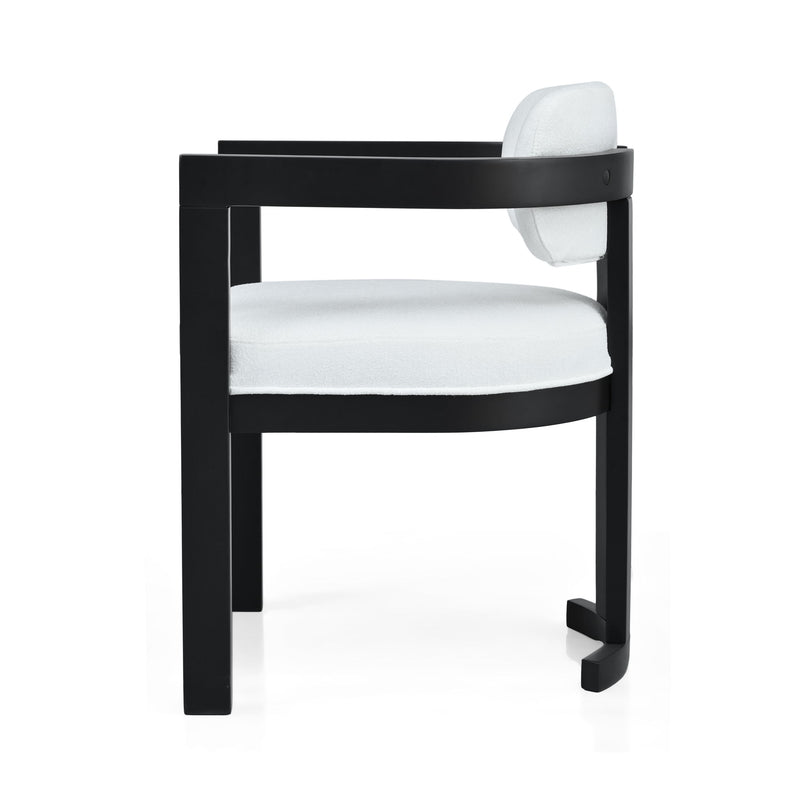 Stylish Indoor Upholstered Wood Dining Chair (Set of 2)
