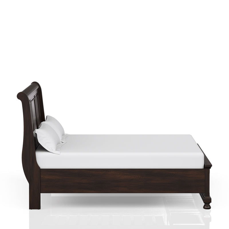 Queen Storage Bed - Cherry