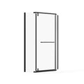 Goodyo - Neo Angle Frameless Shower Door With Acrylic Base Combo