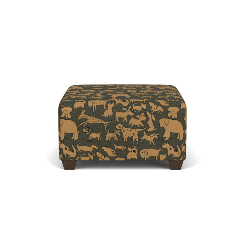 Freedom - Fabric Square Cocktail Ottoman