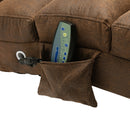 Massage Chaise Lounge Indoor With Remote Control, Ergonomic Electric Massage Lounger