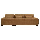 Octavia - Fabric Upholstered Sectional Chaise Sofa