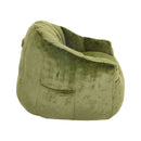 Beanbag Chair, Beanbag Sofa Chair With Armrests Stuffed High Density Foam