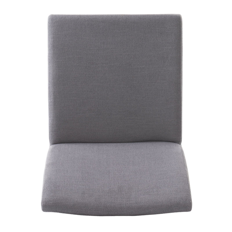 Contemporary Fabric Comfort Dining Chairs (Set of 2)