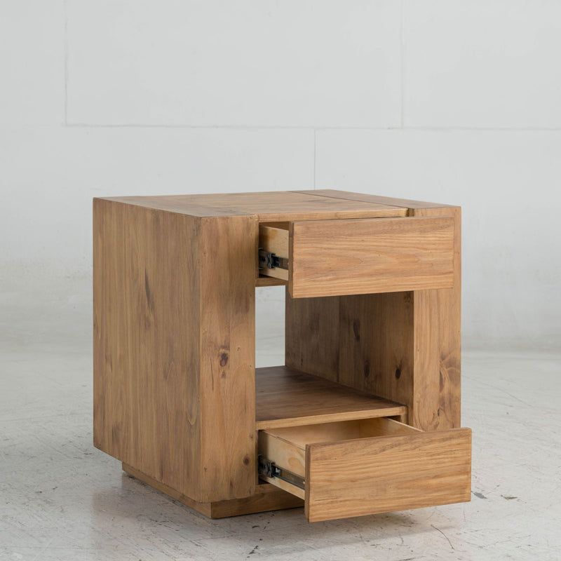 Harlan - End Table - Oak