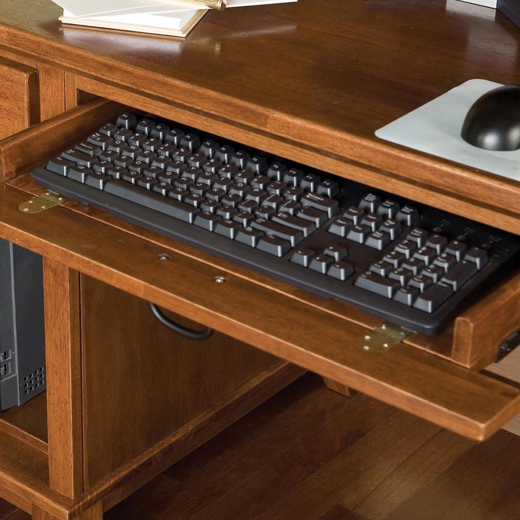Arts & Crafts - Pedestal Desk - Light Brown