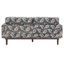 2 Seater Loveseat Sofa With Spacious Seating Area