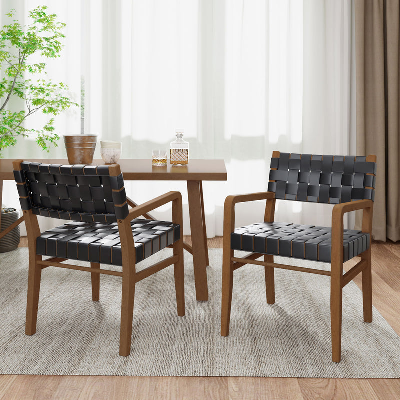 Modern Style Dining Chair With Upholstery