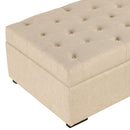 Convertible Folding Sofa Bed Ottoman With Memory Mattress And Tufted Design