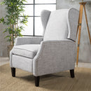 Westeros Wing Back Fabric Upholstered Recliner