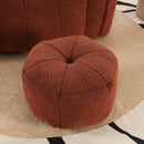Soft Chenille Bean Bag Chair With High Resilient Foam
