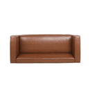 Contemporary 3 Seater Sofa With Tuxedo Design