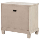 Pembroke - 2-Drawer Nightstand Bedside Table - Washed Oak