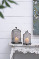 Ophira Sparrow Candle Holders (Set of 2) - Antique Gray