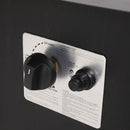 Vernon - Rectangle Fire Pit 50, 000 Btu - Dark Gray