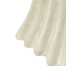 Mgo Archaistic Wavy Side Table - Antique Sandstone