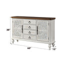 Vermont - Accent Table - Antique White - Atlantic Fine Furniture Inc