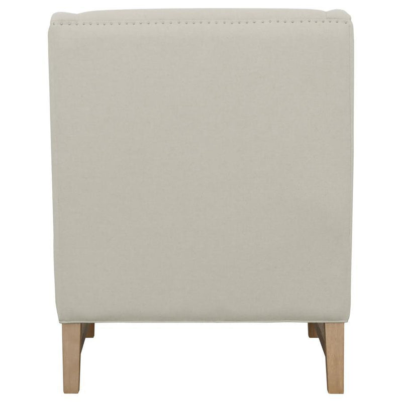 Fleur - Wing Back Accent Chair - Cream