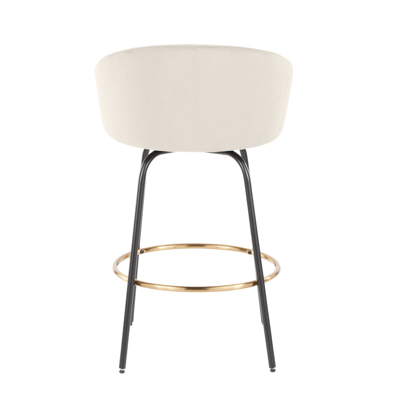 Claire - Contemporary / Glam Counter Stool (Set of 2)